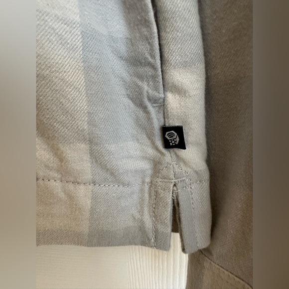 NWT Mountain Hardwear Womens XL Moiry Plaid Shirt Jacket Cotton Outdoor Camping - Picture 8 of 13